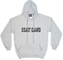 COAST GUARD - Heather Grey Hoodie Pullover Sweatshirt