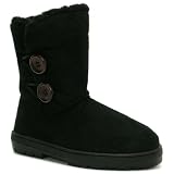 Spy Love Buy New Womens Suede Fur Sheepskin Style Flat Ankle Boots Valeria