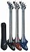 Fender Black Ashbory Fretless Electric Bass Guitar With Gig Bag - New!