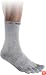 Injinji - 2012 - Performance Lightweight Crew, Heather Gray, X-Large