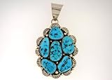 6 Stone Turquoise Pendant