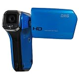 DXG USA DXG-5B6VB HD DXG QuickShots 720p HD Mini Camcorder, Ocean Blue