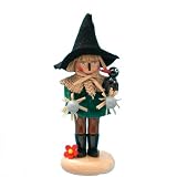 Kurt Adler Steinbach 5.5-Inch German Nutcracker Wizard of Oz Series, Mini Scarecrow