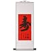 Handmade Symbol Of Longevity Scroll Wall Art Painting