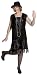 Rasta 8311-02 Gatsby Girl Plus Size Black