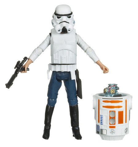 41eYcdOyjEL Han Solo (Removable Stormtrooper Gear) BD30 Star Wars Legacy Collection Action