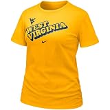 Nike West Virginia Mountaineers Ladies Gold 2010 Local T-shirt