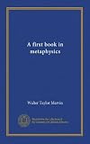 A first book in metaphysics