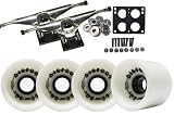 SILVER 7.0 LONGBOARD TRUCKS BIGFOOT 80a CONICAL WHEELS