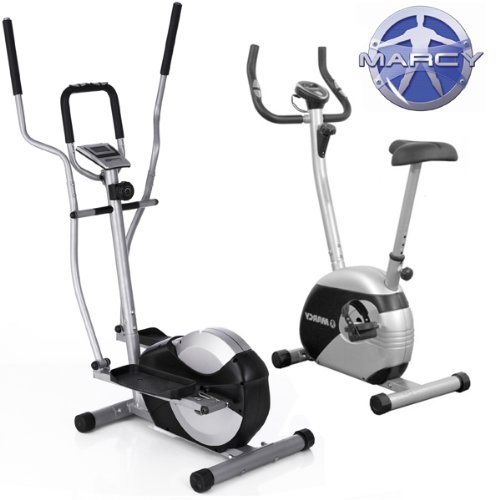 Marcy Magnetic Cross Trainer & Exercise Bike Package