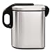 simplehuman Small Slim Canister, Fingerprint-Proof Stainless Steel
