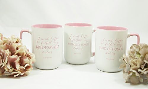 I Need Coffee to Fulfill My Matron of Honor Duties Coffee Mug Gift - Wedding