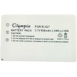 R-IG7 Battery for Logitech Harmony One, 900, 720, 850, 880, 885, 890 Pro, H880 Remote Control (950mAh 3.7V Li-ion)