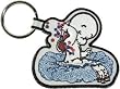 Casper 'Bath' Embroidered Keychain