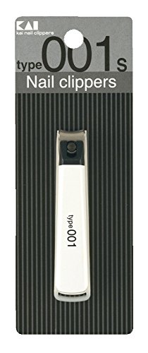 Kai 000KE0121 Nail Clipper, White, 001 S