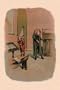 Canvas Print, Pig in Dunce Cap and School Master - 20x30