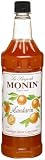 Monin Mandarin Flavored Syrup, 33.8-Ounce Plastic Bottle (Pack of 4)