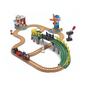 GeoTrax Working Town Train Railway Playset
