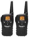 Midland LXT112 22-Channel 16-Mile 2-Way GMRS Radio with E Vox and Channel Scan (Pair, Black)