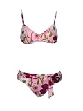 Perry Ellis Petal Pink Floral 2pc Bikini (X-small)