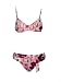 Perry Ellis Petal Pink Floral 2pc Bikini (X-small)