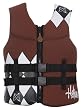 Helium Freedom Argyle Wakeboard Vest CGA Brown/White