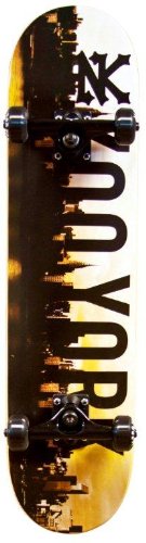 Zoo York Manhattan Complete Skateboard Reflection Gold