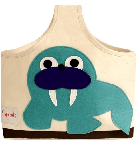 Walrus Toy Bin Tote