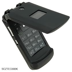 Black Silicone Skin Rubber COVER CASE PHONE PROTECTOR for ZTE C88 MetroPCS