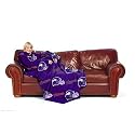 Minnesota Vikings Adult Comfy Throw Blanket with Sleeves