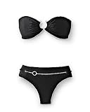 Rhinestone-belt bikini