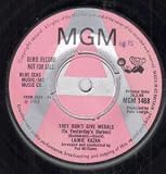 THEY DONT GIVE MEDALS 7 INCH (7" 45) UK MGM 1968