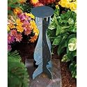 Whitehall Products Aluminum Grecian Sundial Pedestal - Moss Green