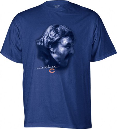 Dick Butkus Reebok Retired Great Profile Chicago Bears T-Shirt - Medium