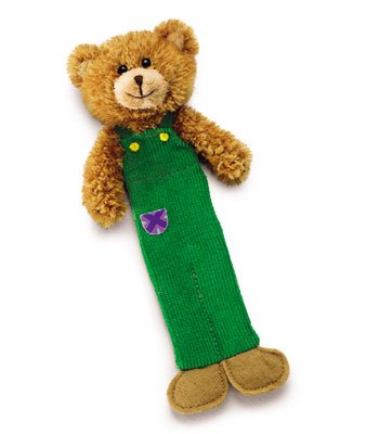 41eZ7aLbRsL Applause CORDUROY BEAR 8 PLUSH BOOKMARK Teddy Character by Don Freeman