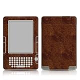 Dark Burlwood Design Protective Decal Skin Sticker for Amazon Kindle 2 EBook Reader 2nd Gen