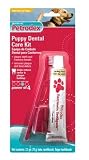 Petrodex Puppy Poultry Toothpaste Dental Care Kit, 2 Toothbrushes