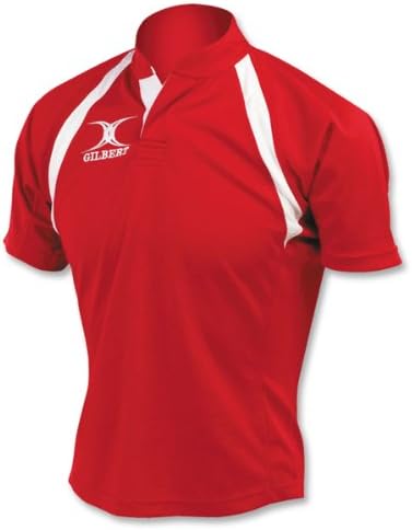 Gilbert Junior Match Rugby Jersey (Red)