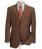 Executive 2-Button Wool Blend Year Round Sportcoat (OLIVE, 52 LONG)