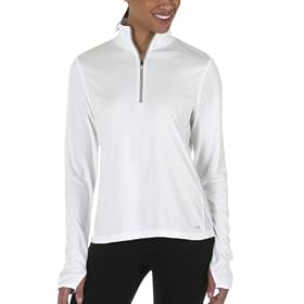 C9 by Champion� Long Sleeve Zip Mock Neck True - White