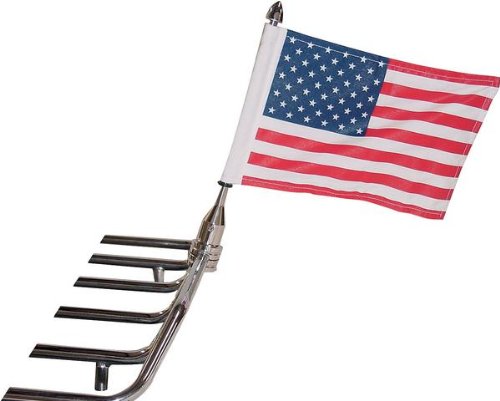 Harley Davidson Classics Tour Pack Pro Pad Solid Flag Mount with 6