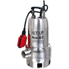 T.I.P. 30116  Schmutzwasser Tauchpumpe Maxima 300 SX Edelstahl
