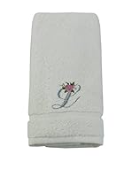 Bottega Tessile Toalla De Manos Monogram (Gris Claro L)