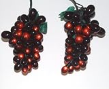 Kurt Adler Burgundy Grapevine Lights