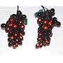 Kurt Adler Burgundy Grapevine Lights
