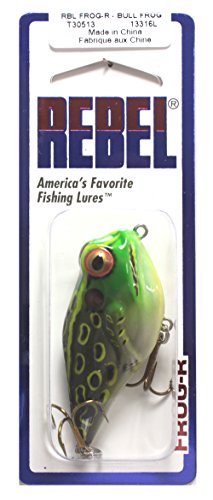 Rebel T30-513 Frog-R, 2-3/8-Inch, 5/16-OunceBull, Frog