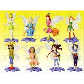 Disney Fairies Tinker Bell and Friends Figure Series 1 Set of 8