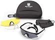Revision Eyewear Ballistic Sawfly Clear Solar and High-Contrast Sunglasses Deluxe Kit, Regular Colors: Revision Eye Wear Saw Fly Sunglasses in Revision Sawfly Deluxe Kit Regular, Black Model 400760201