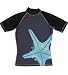Apparel : After Party Womens Starfish Short Sleeve Surf Rashguard with UV Protection