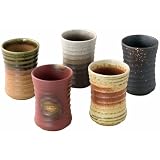 手彫り フリーカップ5客揃